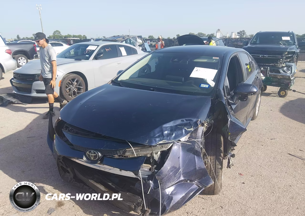 2021 Toyota Corolla Le VIN:5YFEPMAE8MP193240 - 2