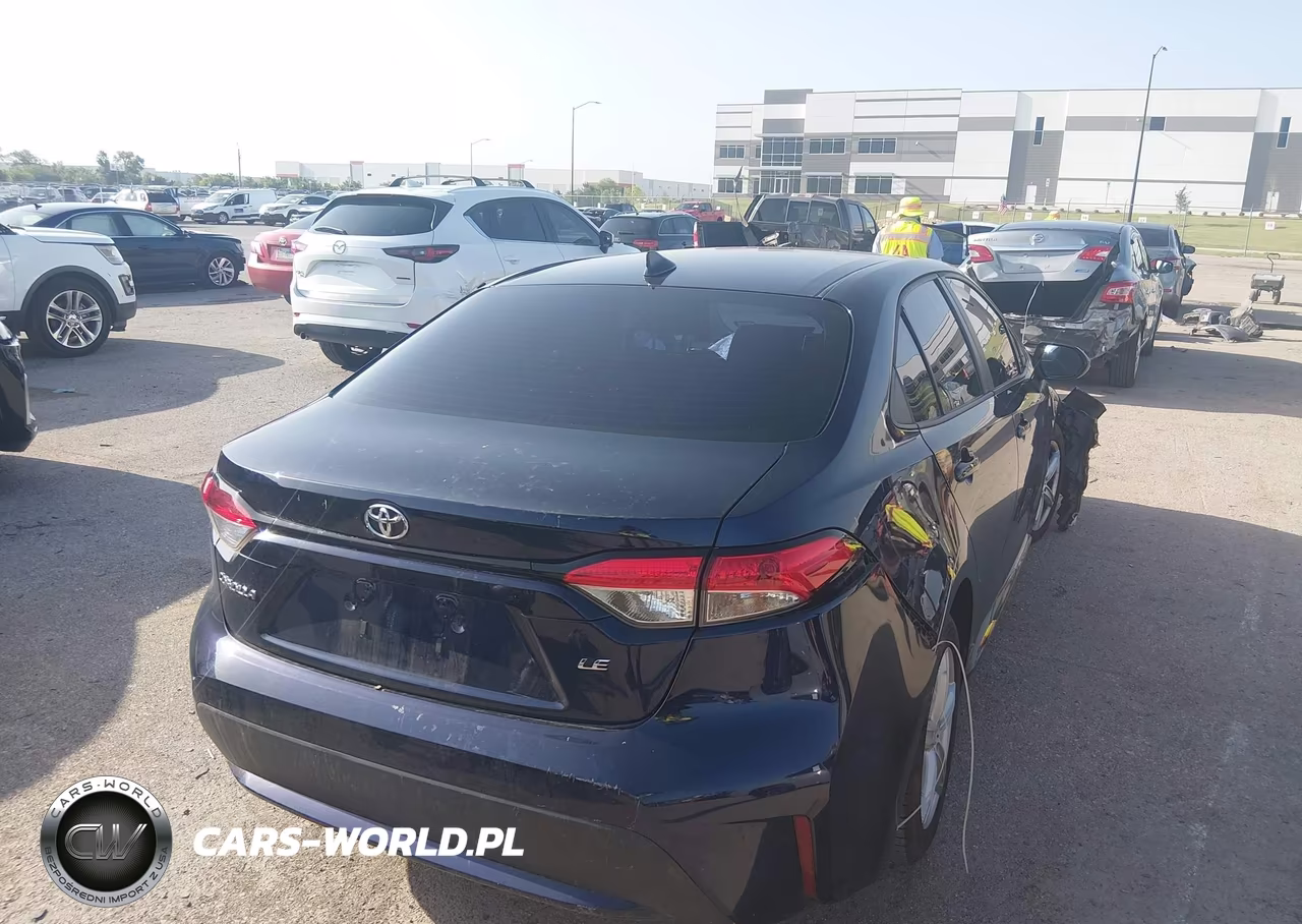 2021 Toyota Corolla Le VIN:5YFEPMAE8MP193240 - 4
