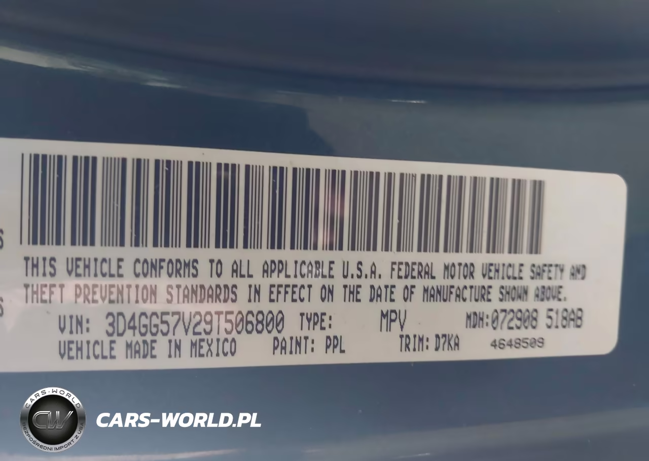 2009 Dodge Journey Sxt VIN:3D4GG57V29T506800 - 9