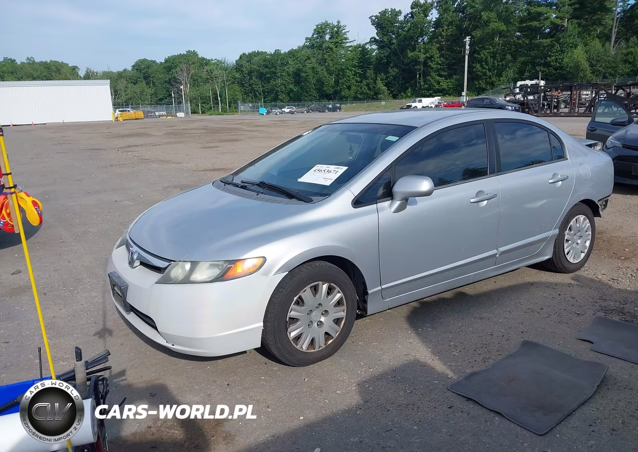 2007 Honda Civic Gx VIN:1HGFA46557L000328 - 2