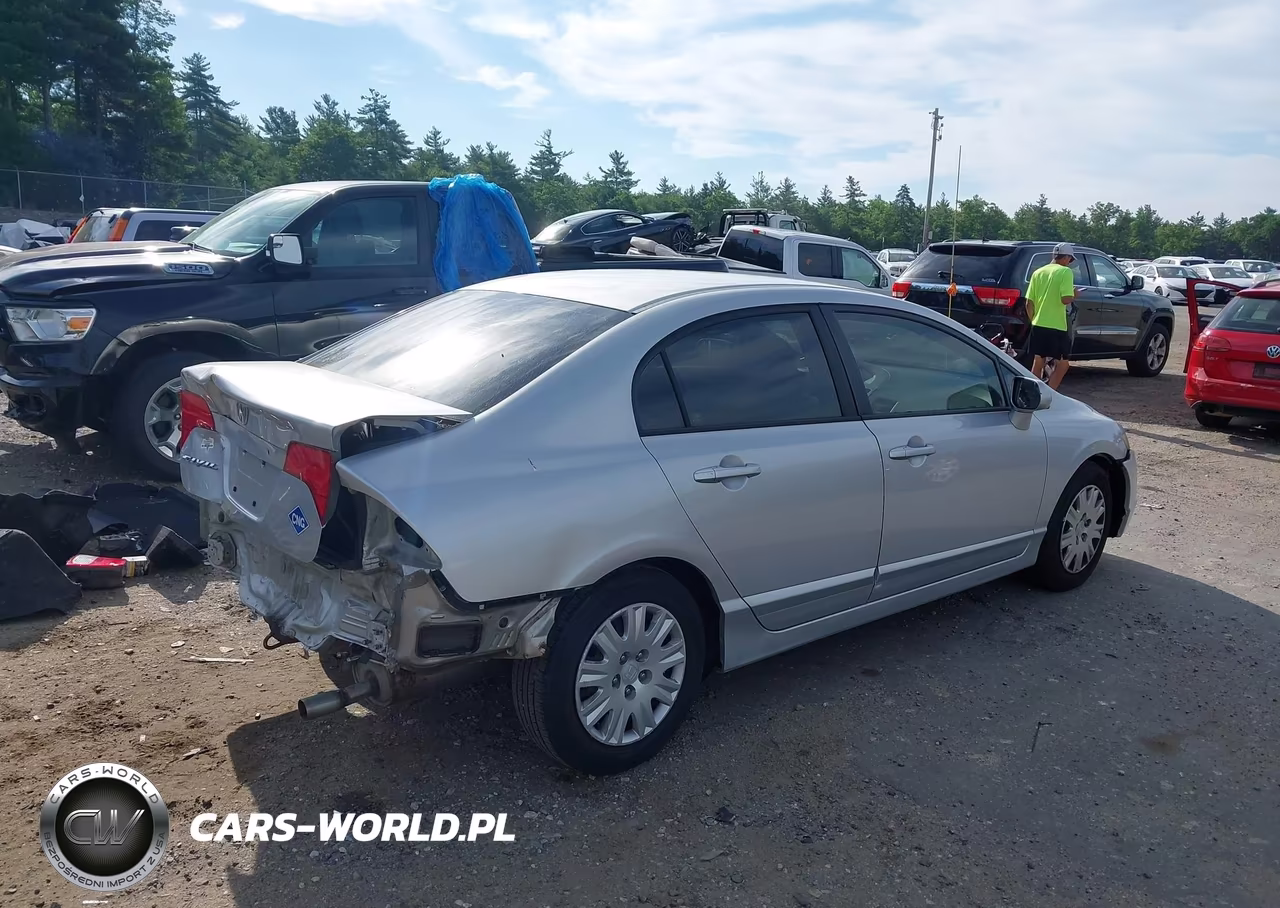 2007 Honda Civic Gx VIN:1HGFA46557L000328 - 4