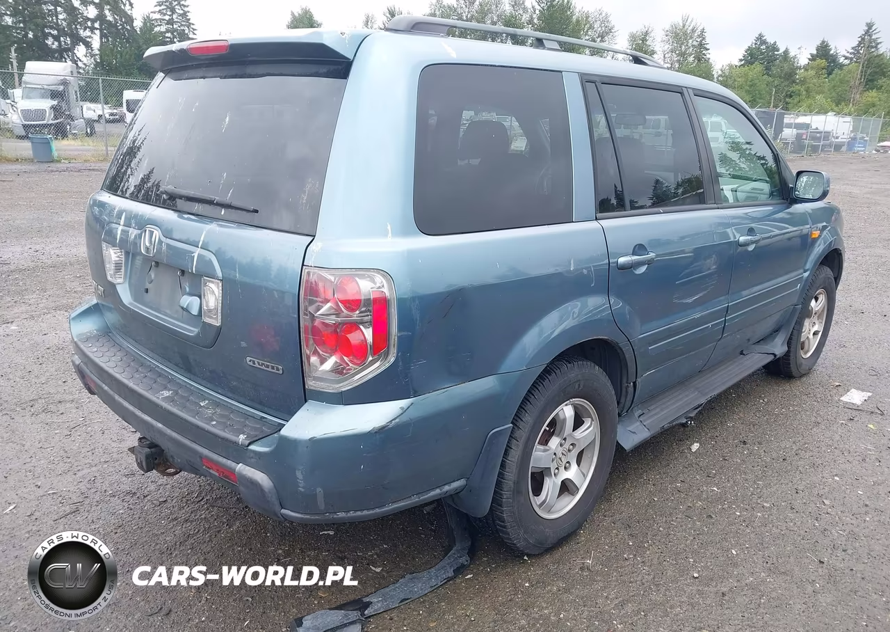 2007 Honda Pilot Ex-L VIN:5FNYF18777B020458 - 4
