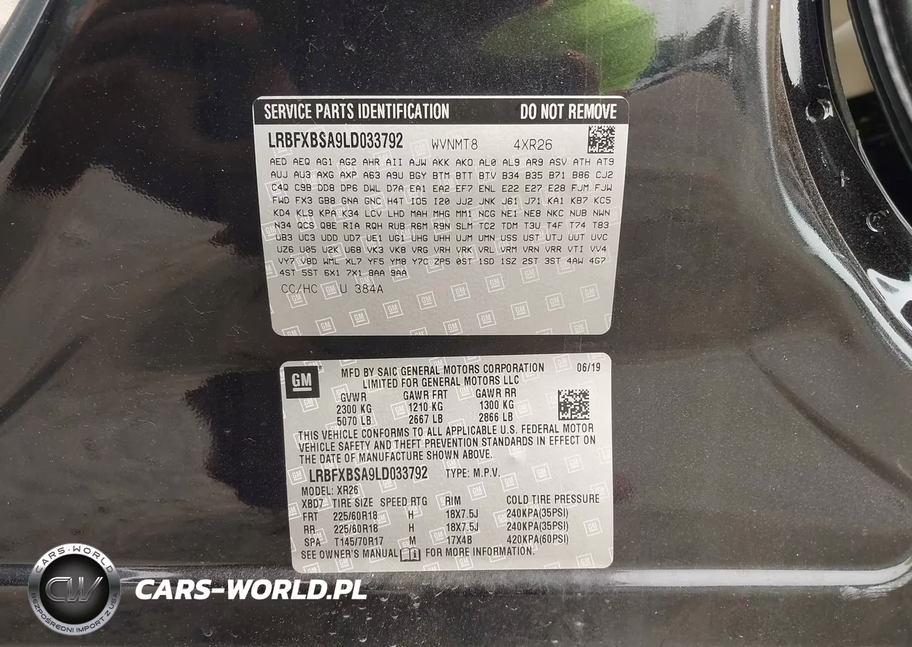 2020 Buick Envision Fwd Preferred VIN:LRBFXBSA9LD033792 - 9