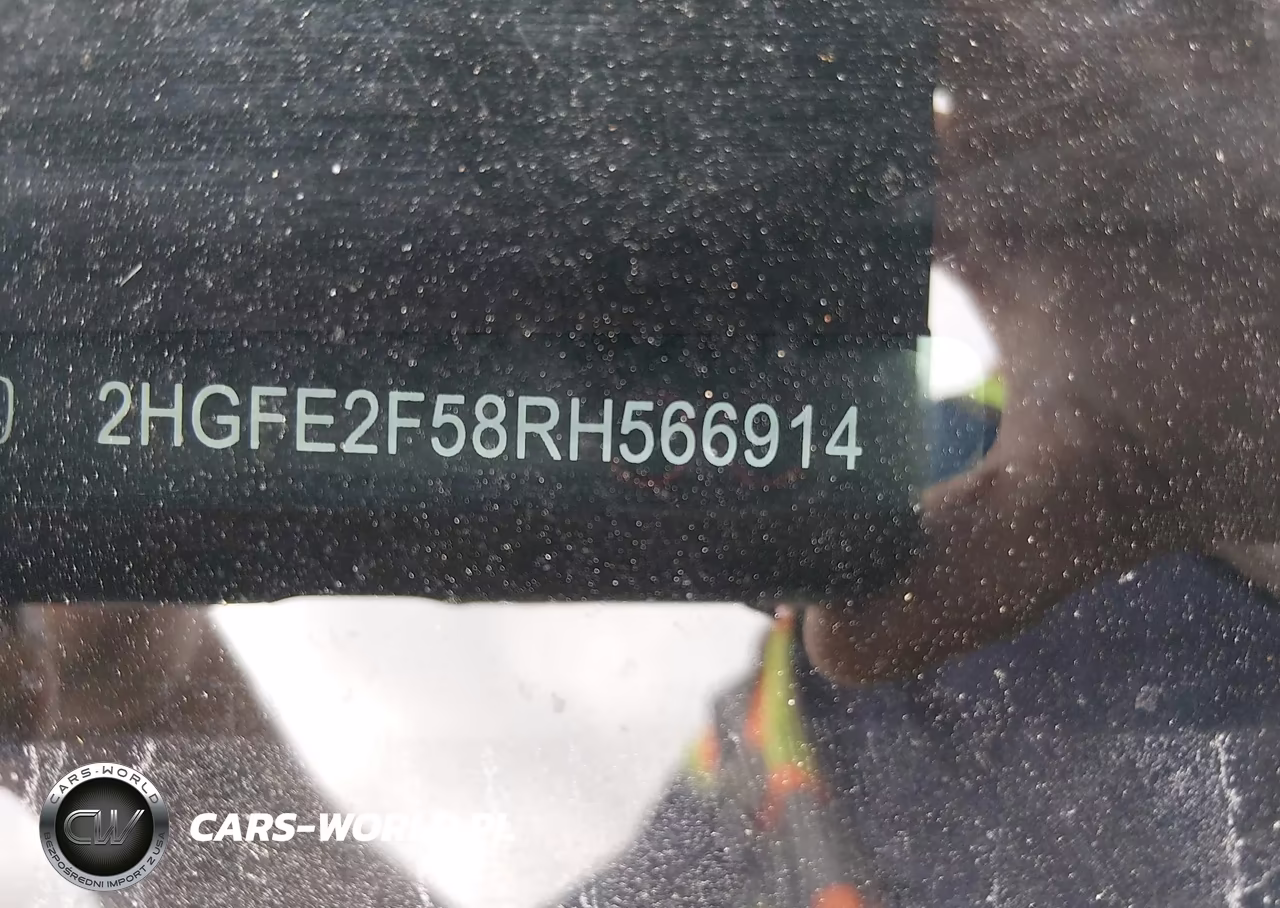 2024 Honda Civic Sport VIN:2HGFE2F58RH566914 - 9