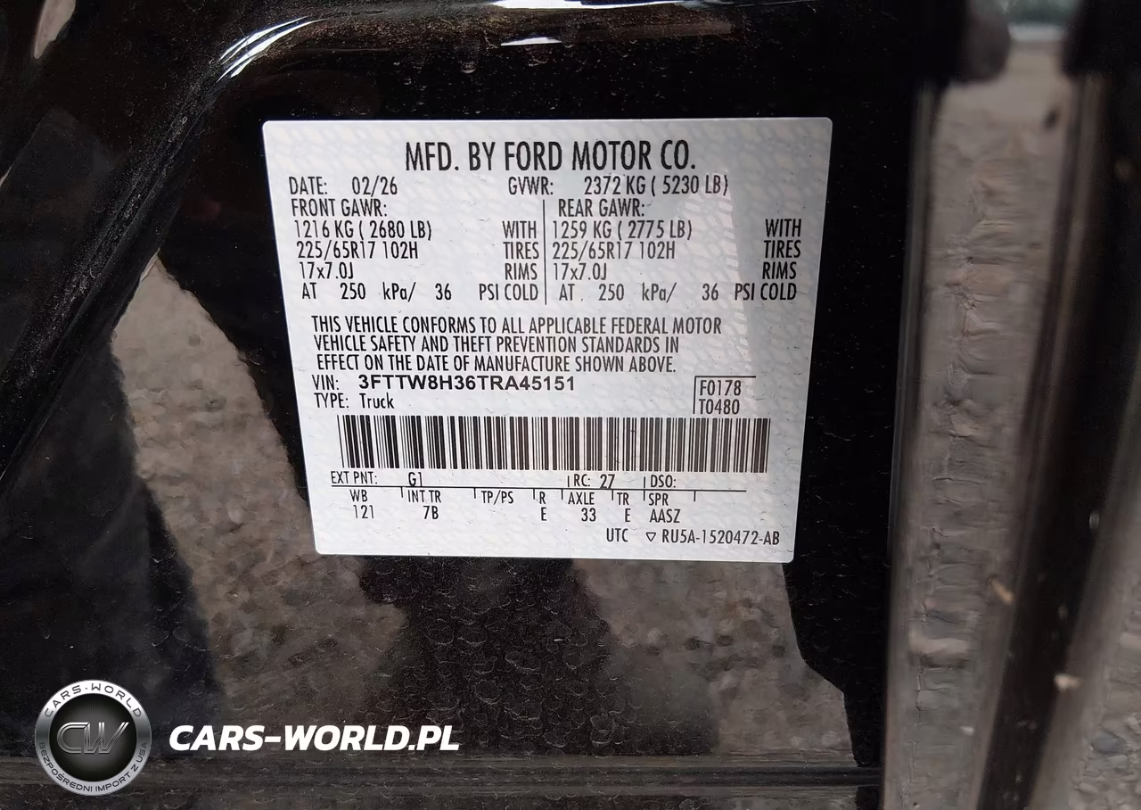 2026 Ford Maverick Xlt VIN:3FTTW8H36TRA45151 - 9