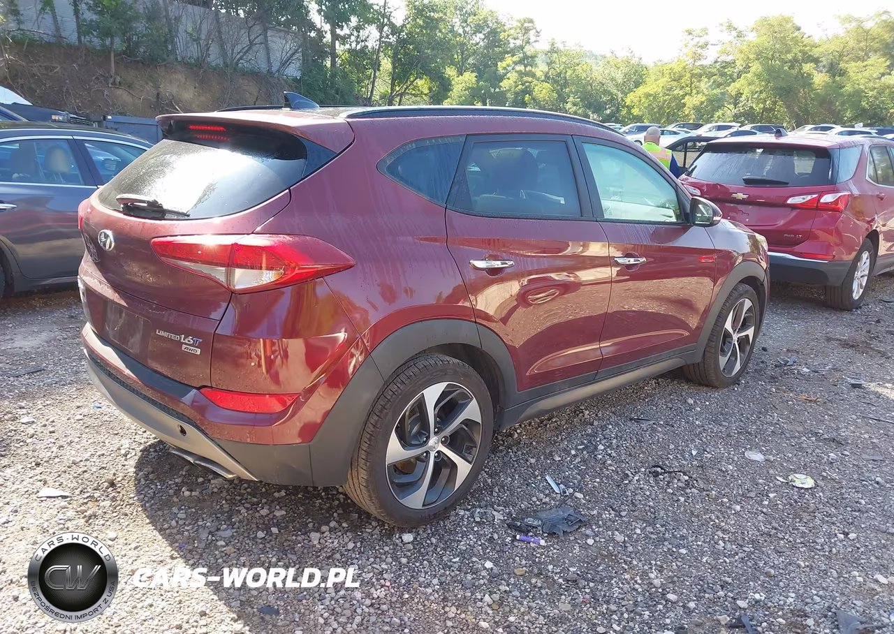 2016 Hyundai Tucson Limited VIN:KM8J3CA23GU121505 - 4