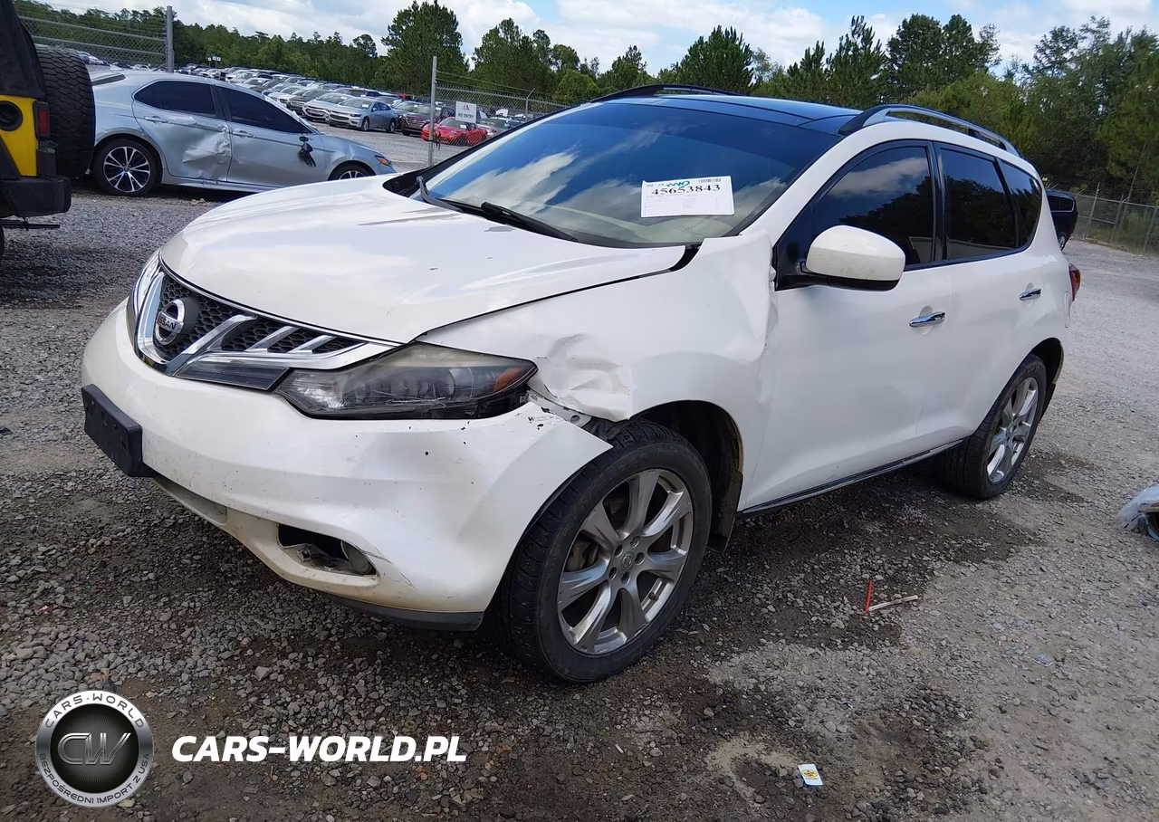 2014 Nissan Murano Le VIN:JN8AZ1MU1EW418380 - 2