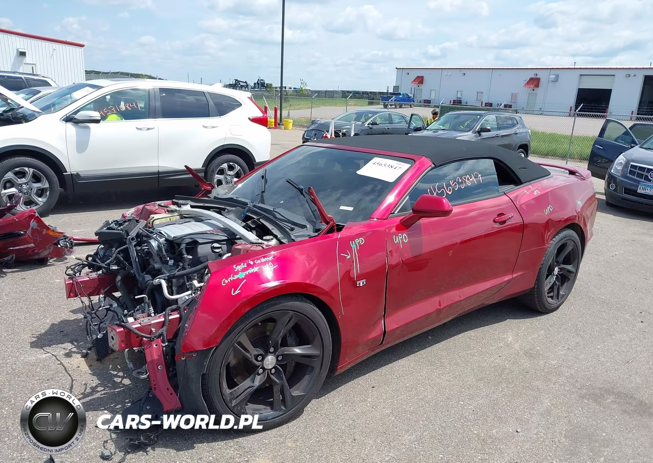 2023 Chevrolet Camaro Rwd 1Ss VIN:1G1FF3D73P0110786 - 2