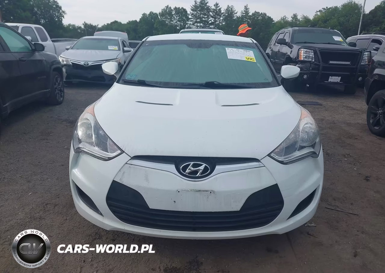2013 Hyundai Veloster Base W-Black VIN:KMHTC6AD2DU172257 - 12