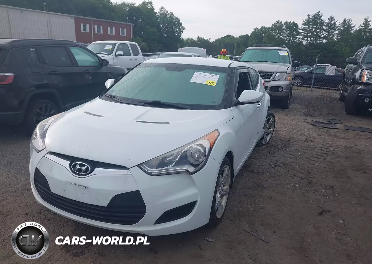 2013 Hyundai Veloster Base W-Black VIN:KMHTC6AD2DU172257 - 2