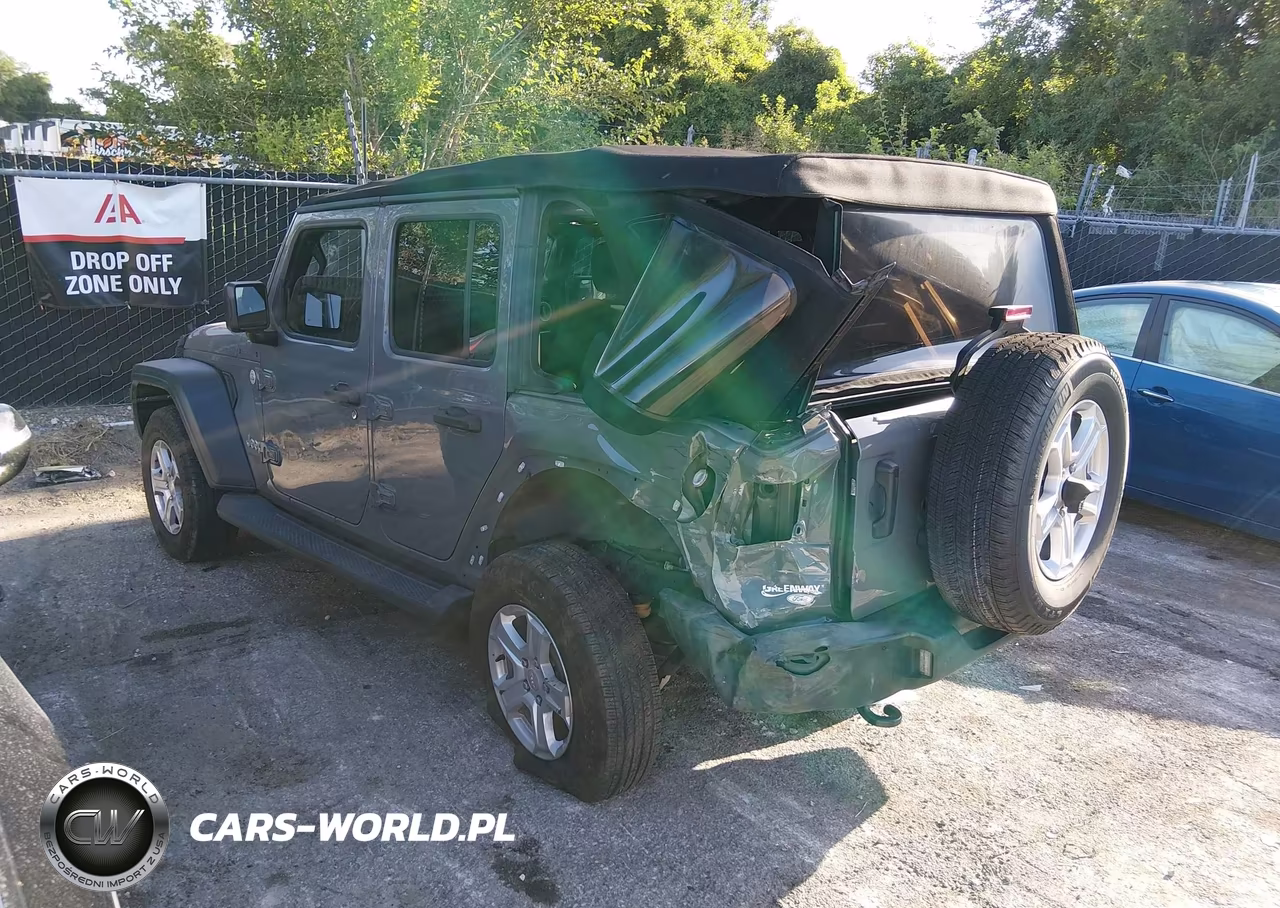 2021 Jeep Wrangler Unlimited Sport S 4X4 VIN:1C4HJXDN7MW507429 - 3