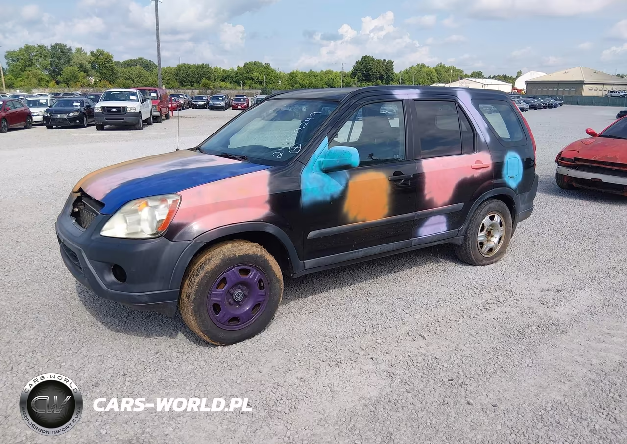 2006 Honda Cr-V Lx VIN:SHSRD78586U405336 - 2