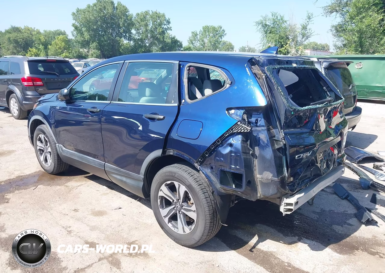 2018 Honda Cr-V Lx VIN:2HKRW6H33JH231261 - 3