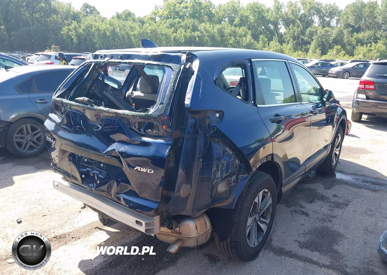2018 Honda Cr-V Lx VIN:2HKRW6H33JH231261 - 4