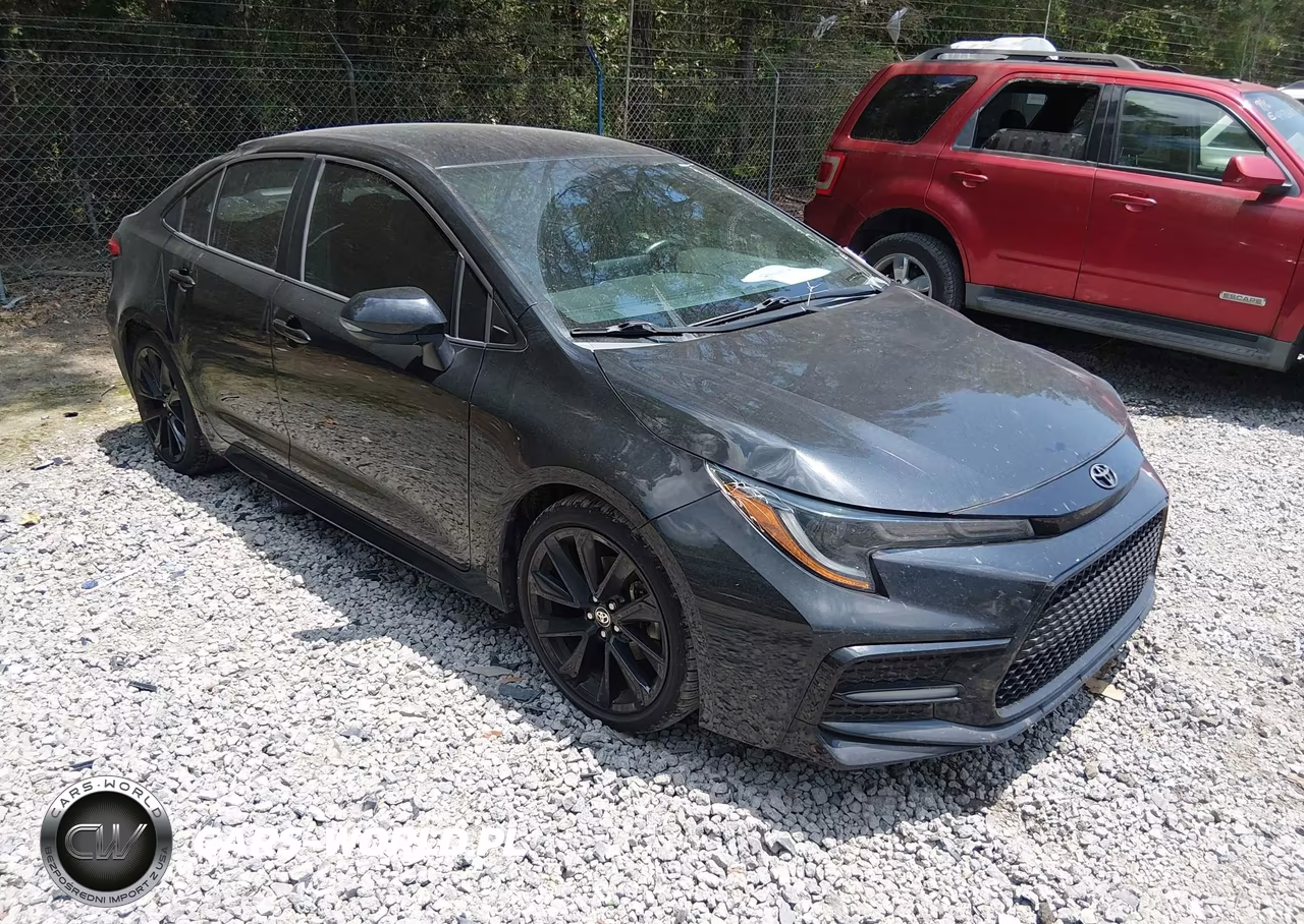 2021 Toyota Corolla Se Nightshade Edition VIN:5YFS4MCE2MP092641 - 1