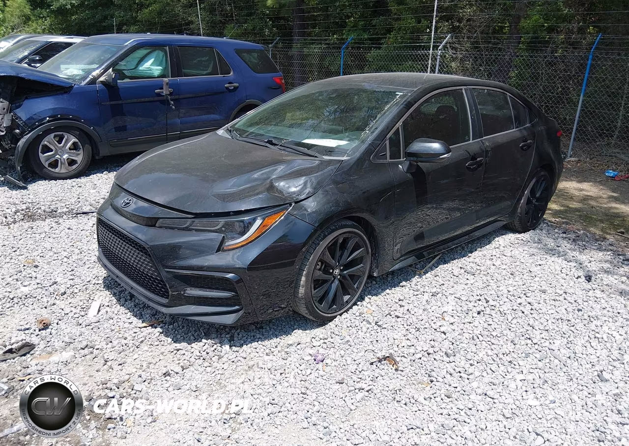 2021 Toyota Corolla Se Nightshade Edition VIN:5YFS4MCE2MP092641 - 2