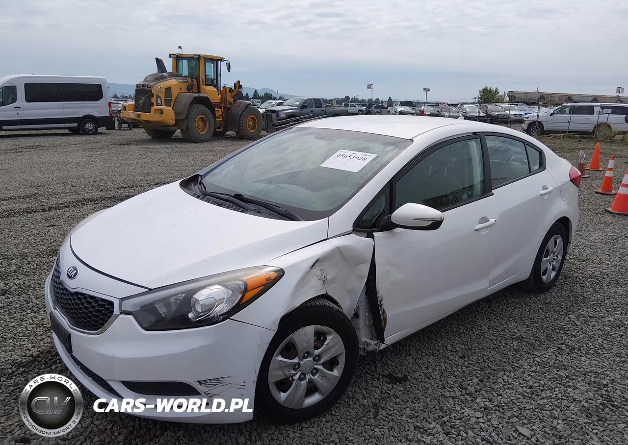 2016 Kia Forte Lx VIN:KNAFX4A64G5533155 - 2