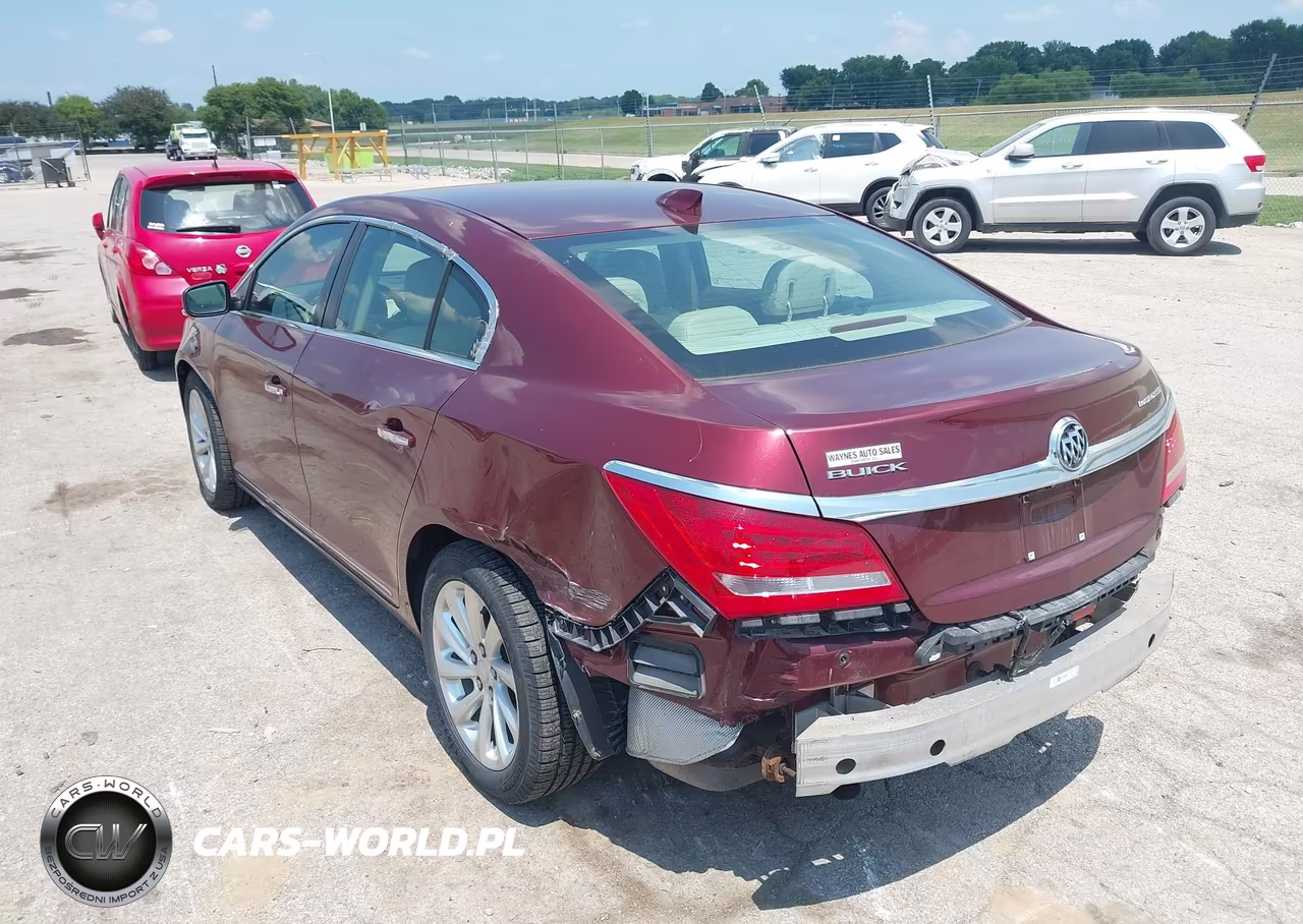 2015 Buick Lacrosse Leather VIN:1G4GB5G31FF222960 - 3
