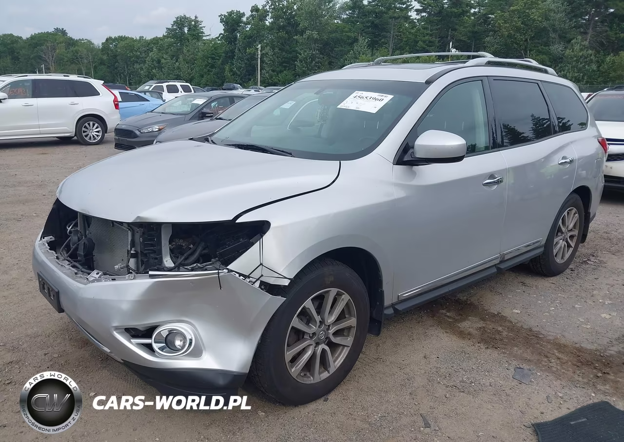 2014 Nissan Pathfinder Sl VIN:5N1AR2MM7EC686820 - 2
