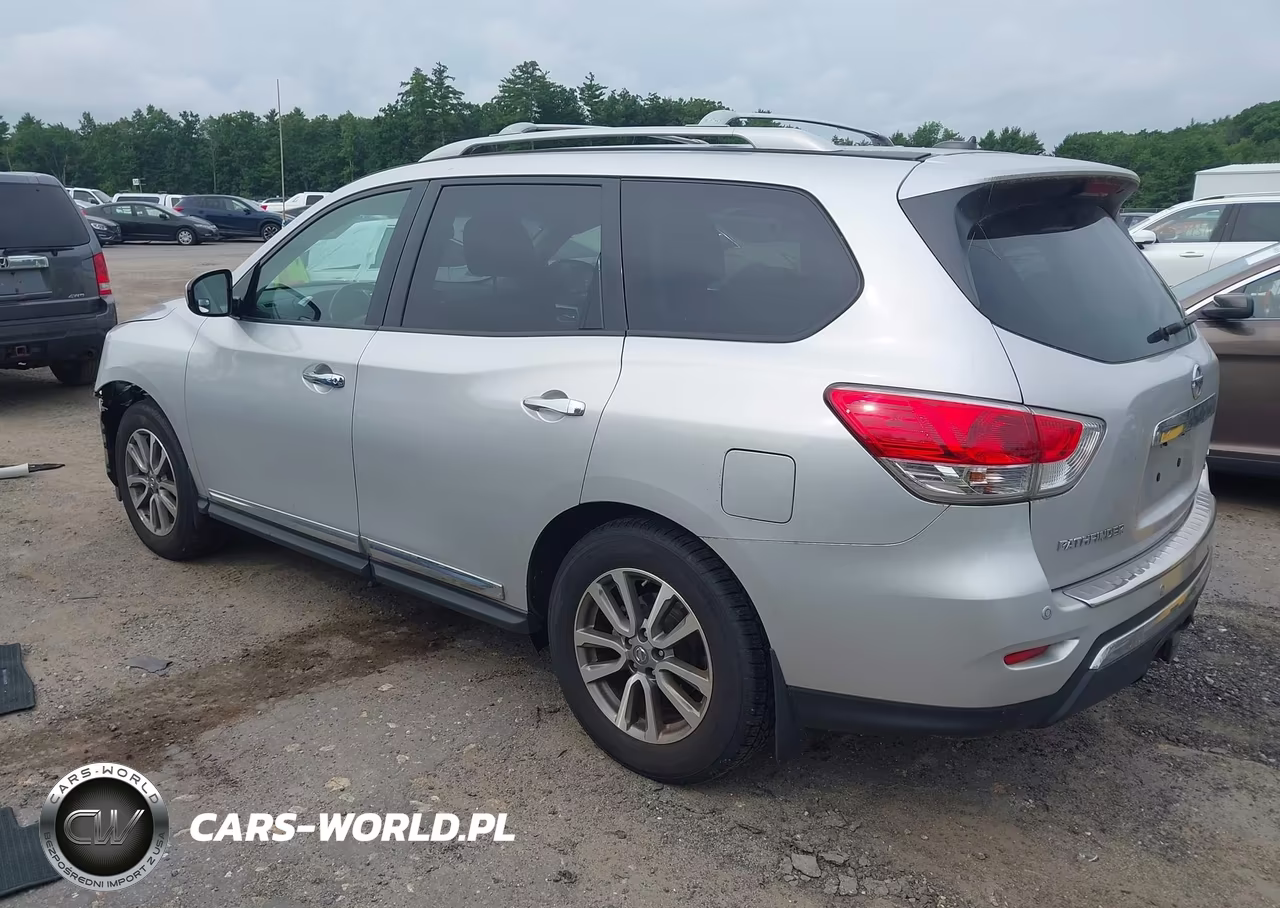 2014 Nissan Pathfinder Sl VIN:5N1AR2MM7EC686820 - 3