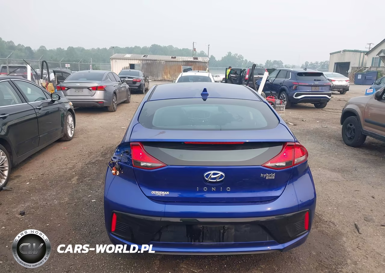 2019 Hyundai Ioniq Hybrid Blue VIN:KMHC65LC6KU139605 - 17