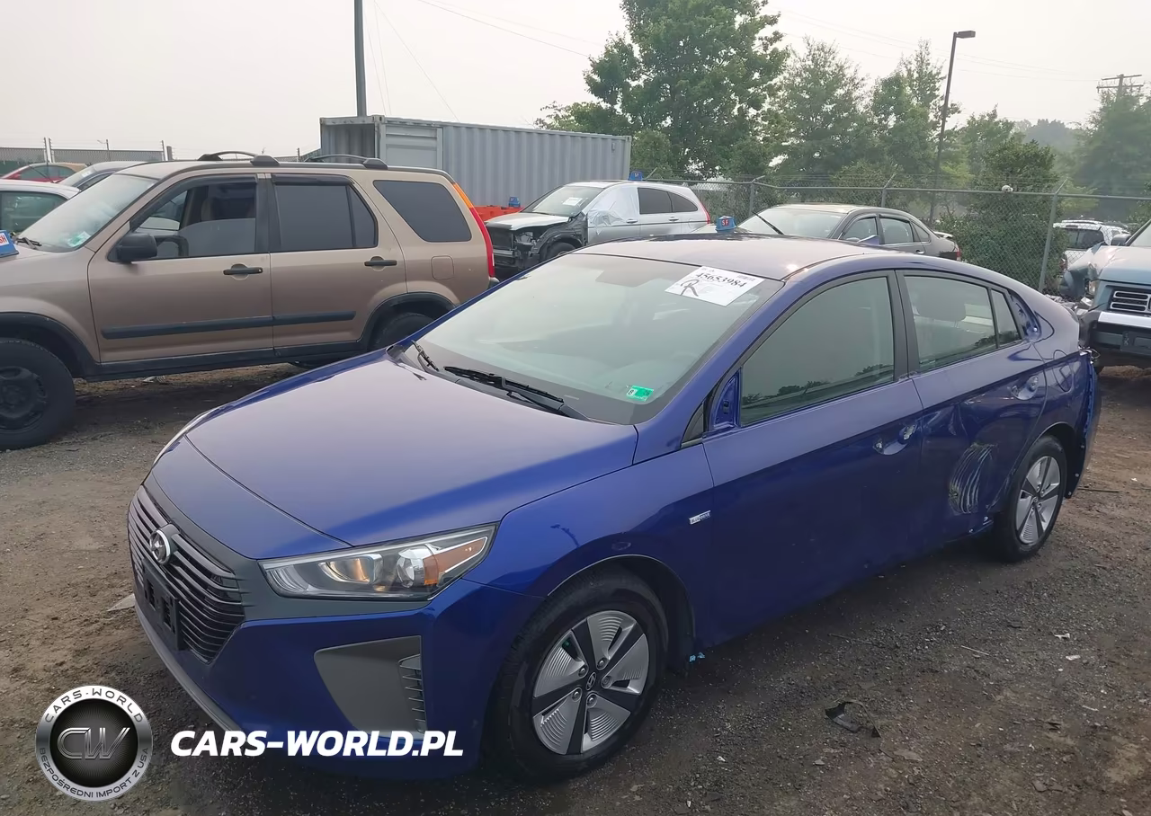 2019 Hyundai Ioniq Hybrid Blue VIN:KMHC65LC6KU139605 - 2