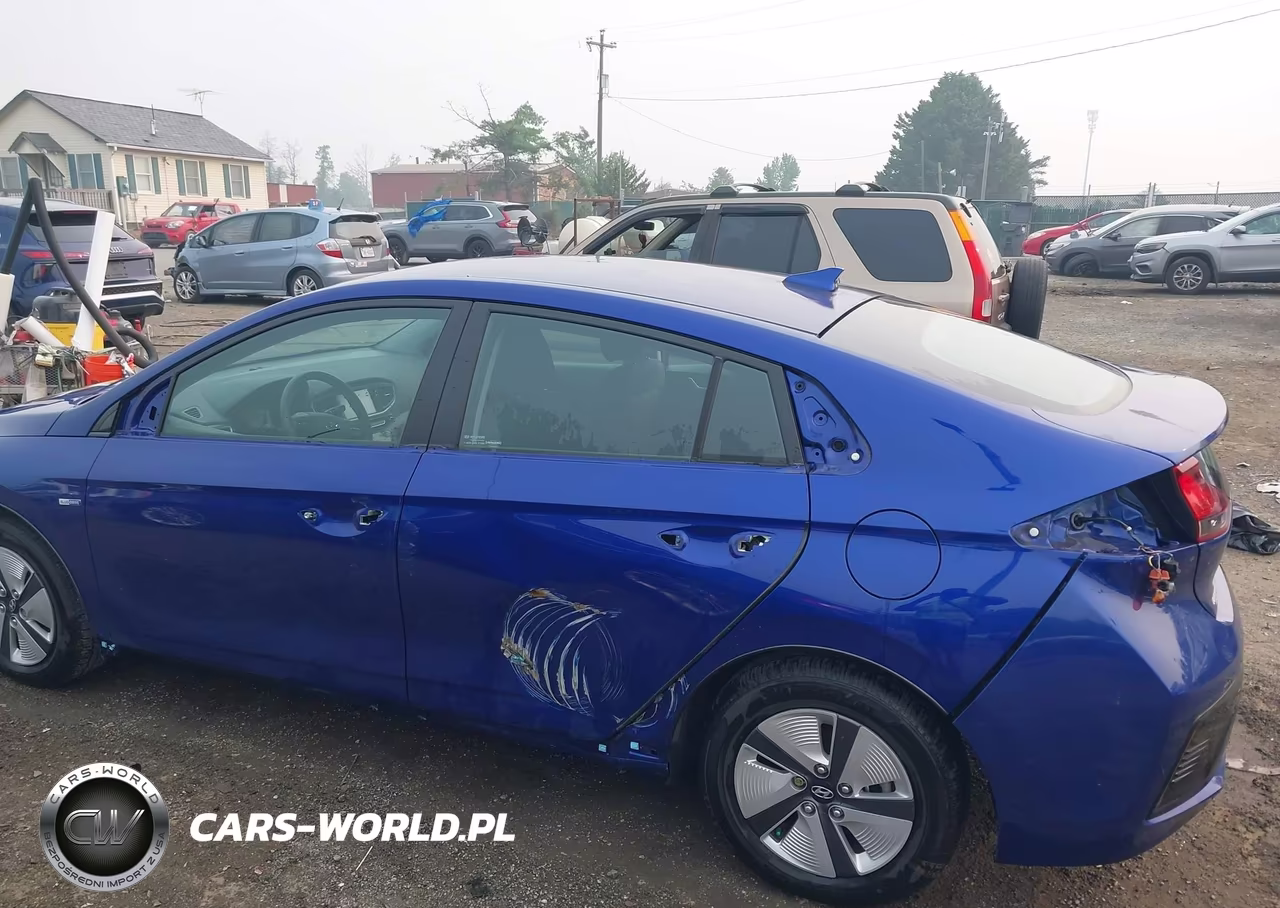 2019 Hyundai Ioniq Hybrid Blue VIN:KMHC65LC6KU139605 - 6