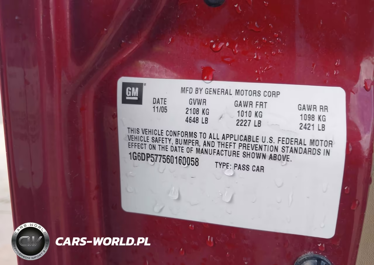 2006 Cadillac Cts Hi Feature V6 VIN:1G6DP577560160058 - 9