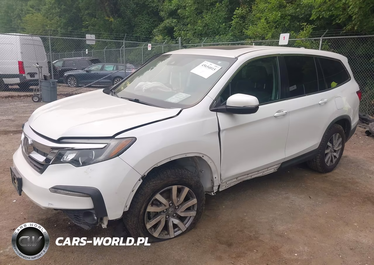 2020 Honda Pilot Awd Ex-L VIN:5FNYF6H51LB011275 - 2