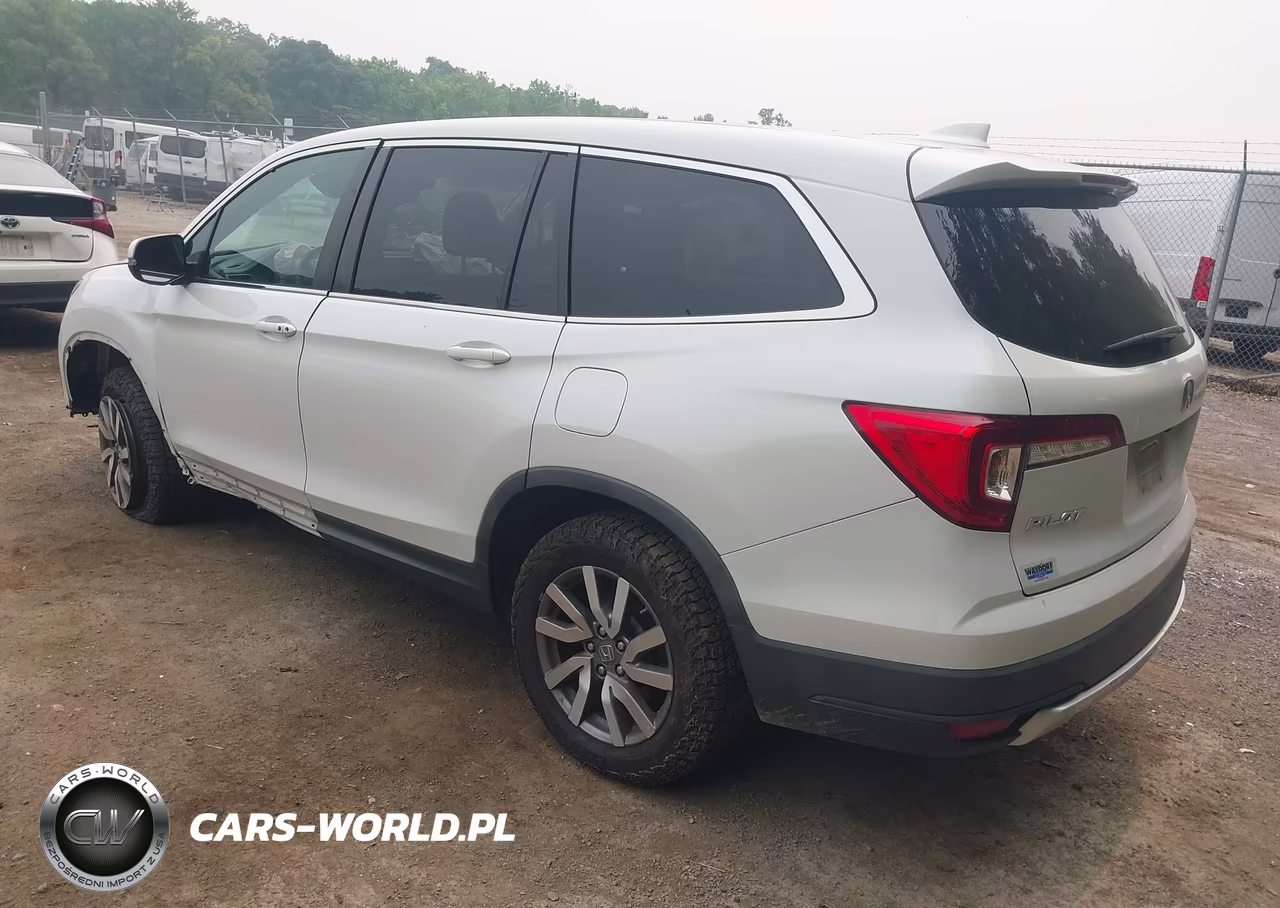 2020 Honda Pilot Awd Ex-L VIN:5FNYF6H51LB011275 - 3