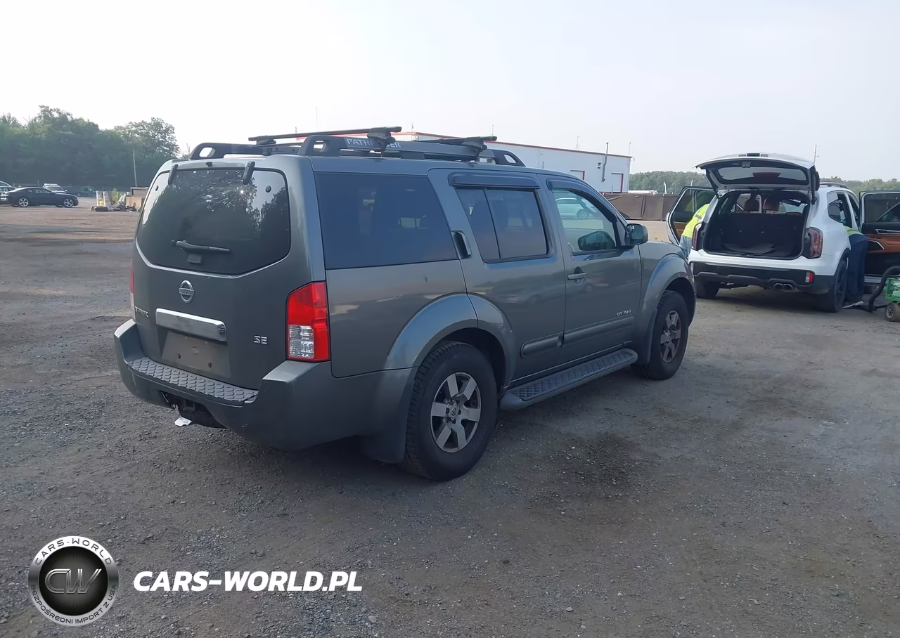 2005 Nissan Pathfinder Se Off-Road VIN:5N1AR18W55C766090 - 4