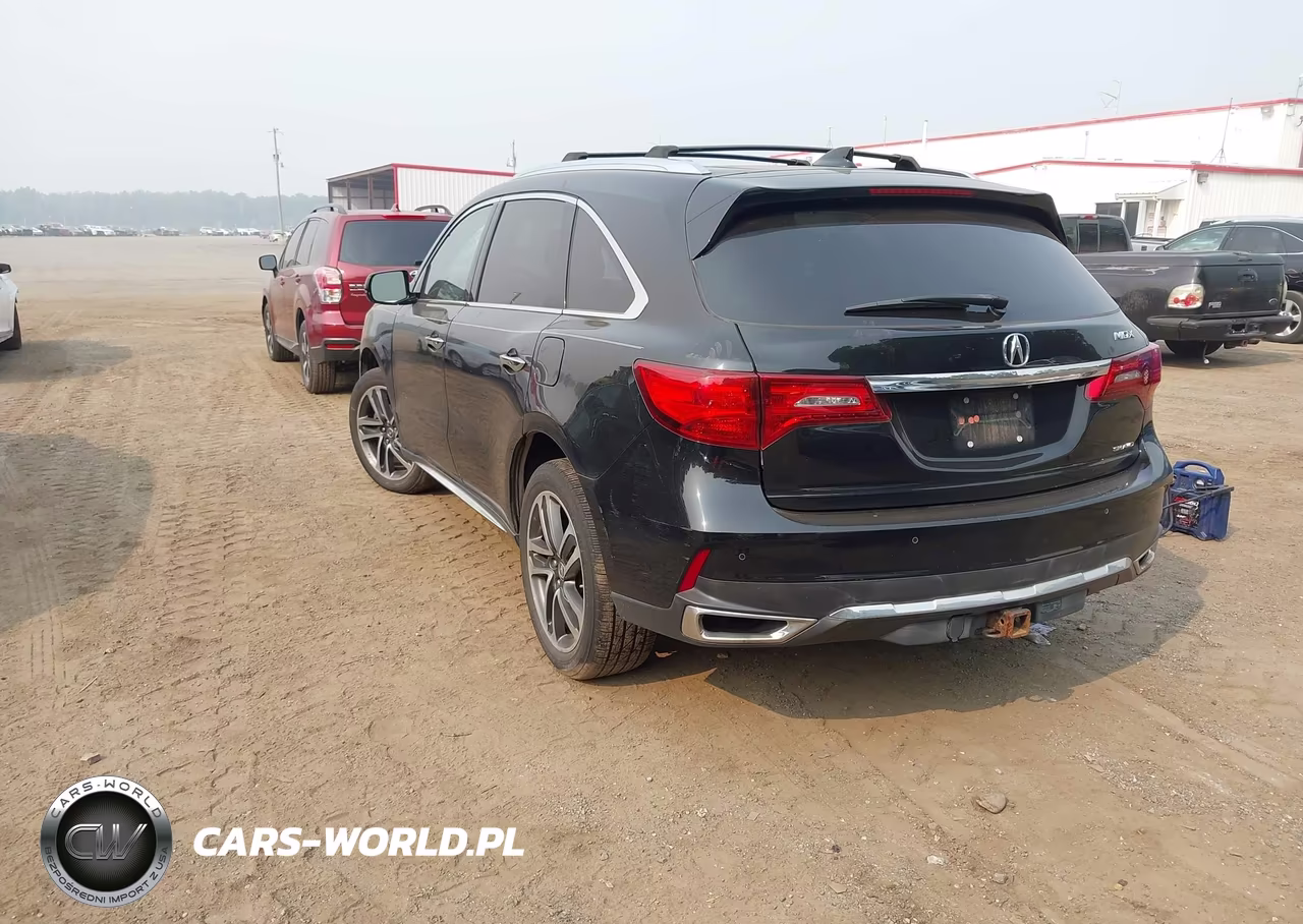 2017 Acura Mdx Advance Entertainment Pkgs VIN:5FRYD4H93HB013094 - 3