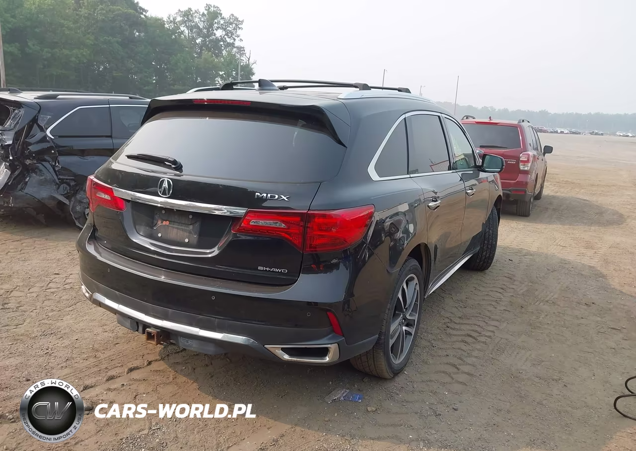 2017 Acura Mdx Advance Entertainment Pkgs VIN:5FRYD4H93HB013094 - 4