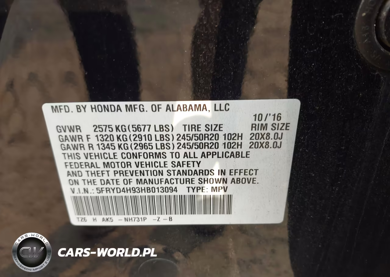 2017 Acura Mdx Advance Entertainment Pkgs VIN:5FRYD4H93HB013094 - 9