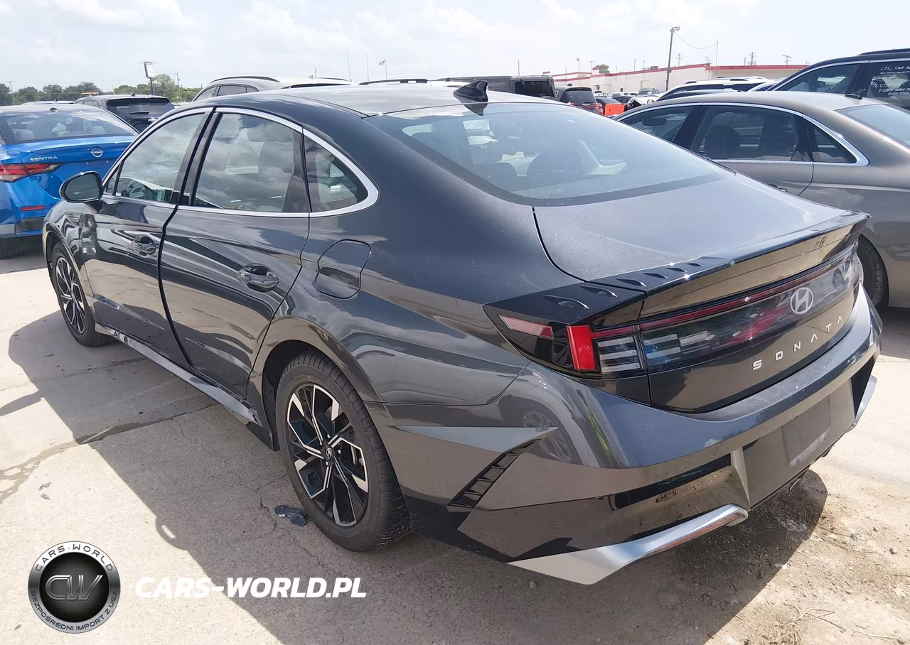 2024 Hyundai Sonata Sel VIN:KMHL64JA2RA376552 - 3