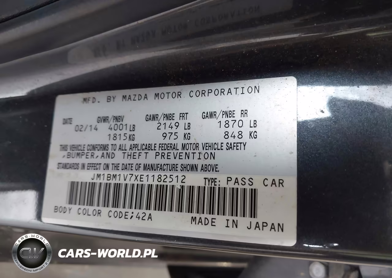 2014 Mazda Mazda3 I Touring VIN:JM1BM1V7XE1182512 - 9