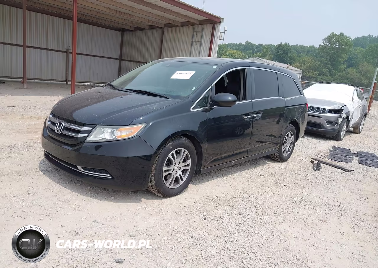 2017 Honda Odyssey Ex-L VIN:5FNRL5H61HB006911 - 2