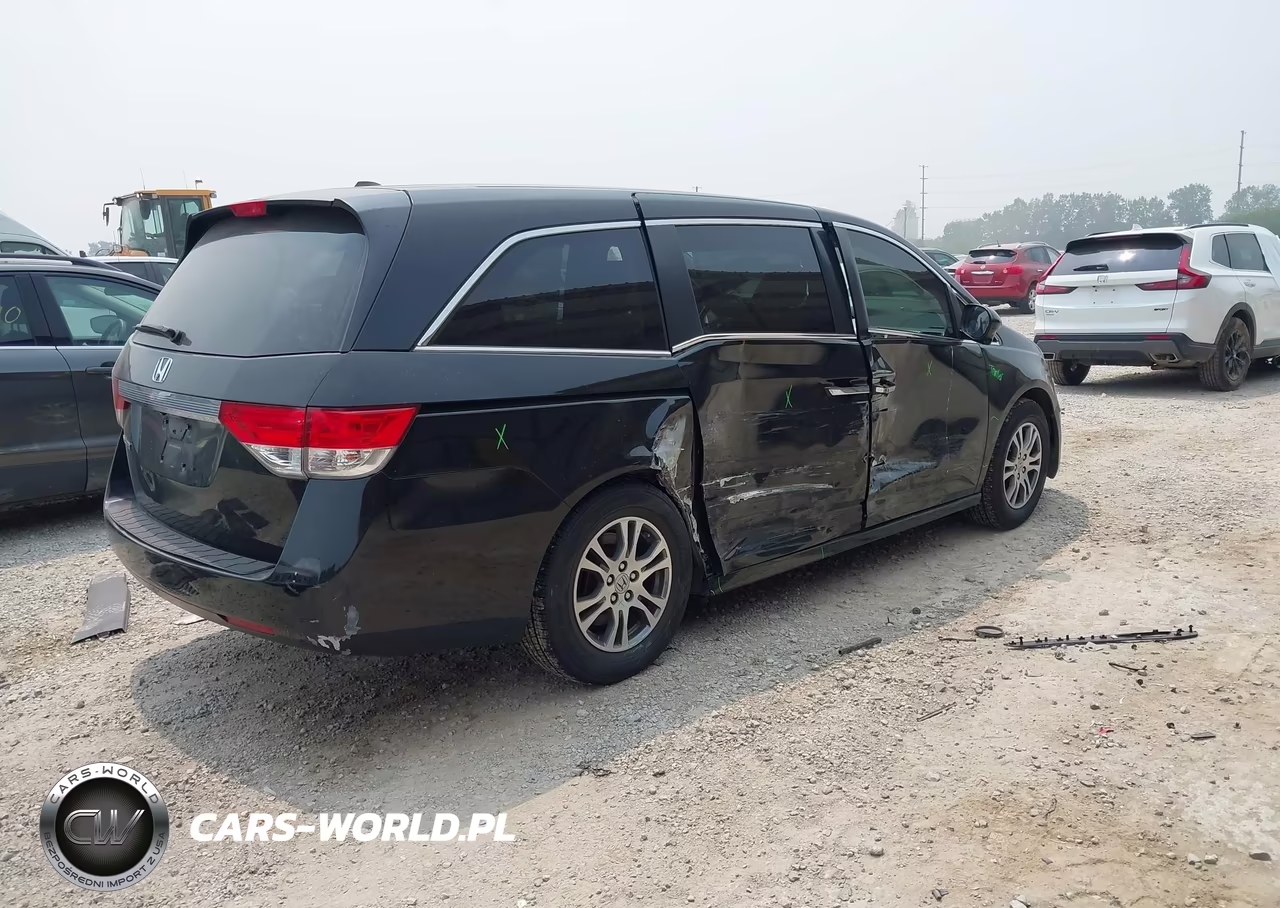 2017 Honda Odyssey Ex-L VIN:5FNRL5H61HB006911 - 4