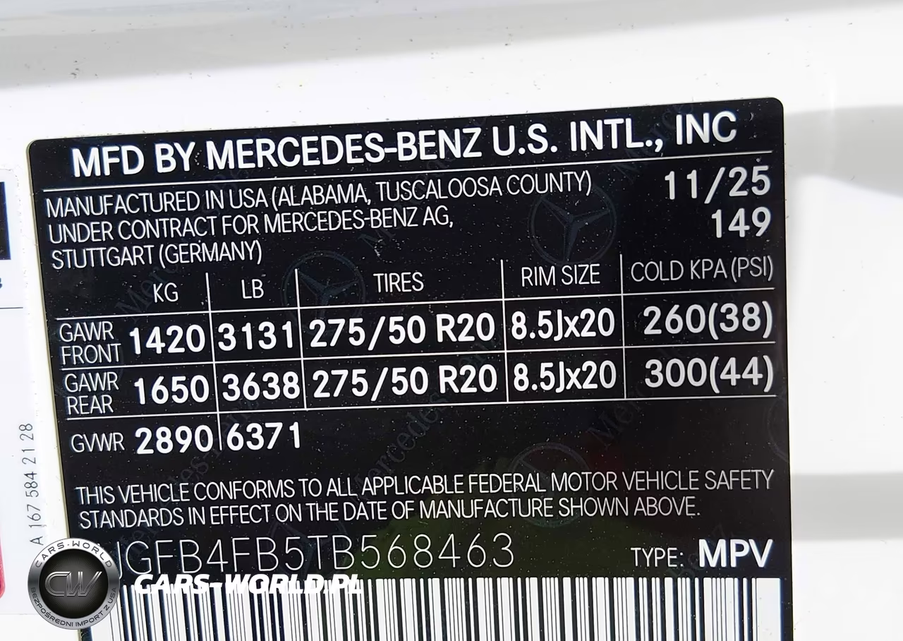 2026 Mercedes-Benz Gle 350 VIN:4JGFB4FB5TB568463 - 9
