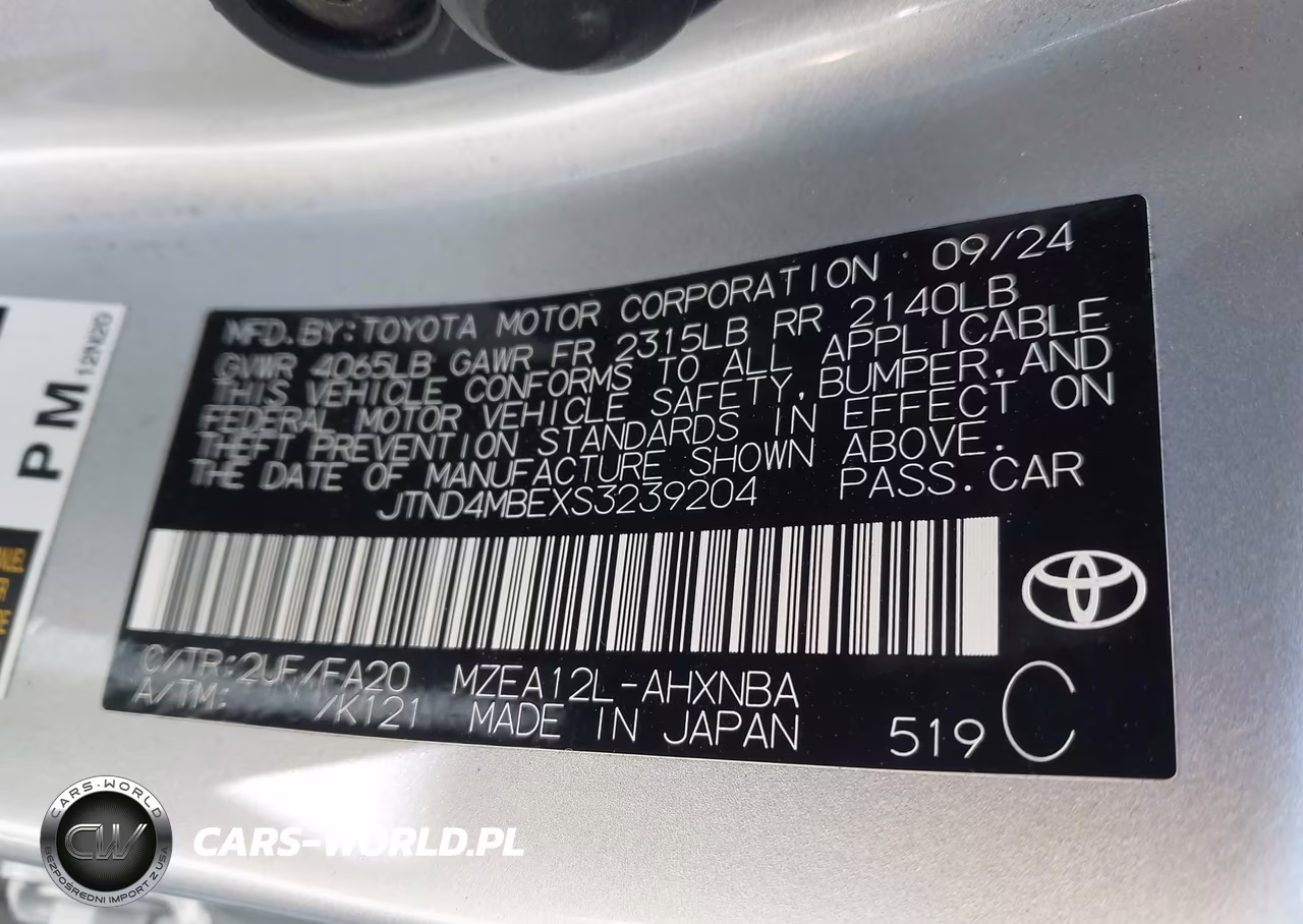 2025 Toyota Corolla Nightshade Edition VIN:JTND4MBEXS3239204 - 9