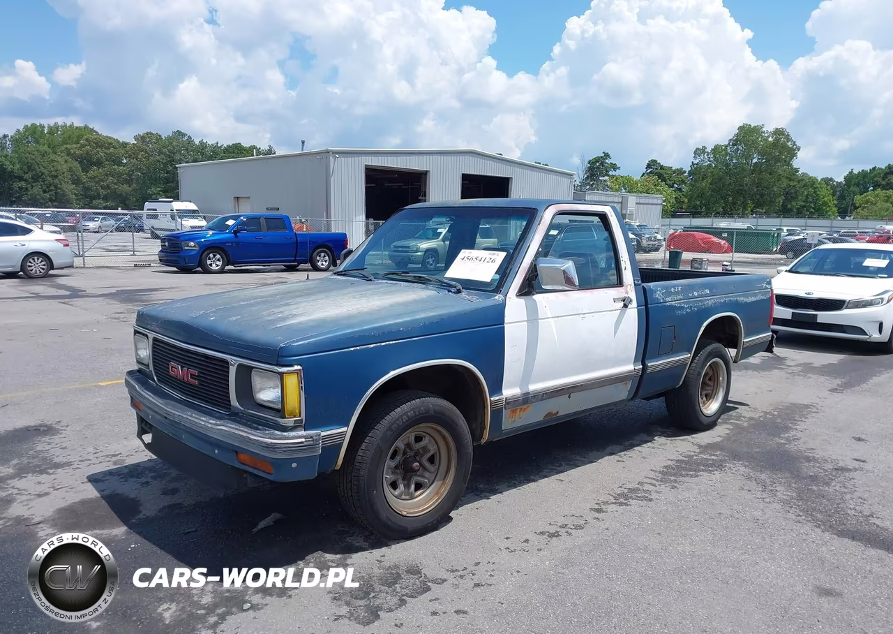 1992 GMC Sonoma VIN:1GTCS14R8N2517094 - 2