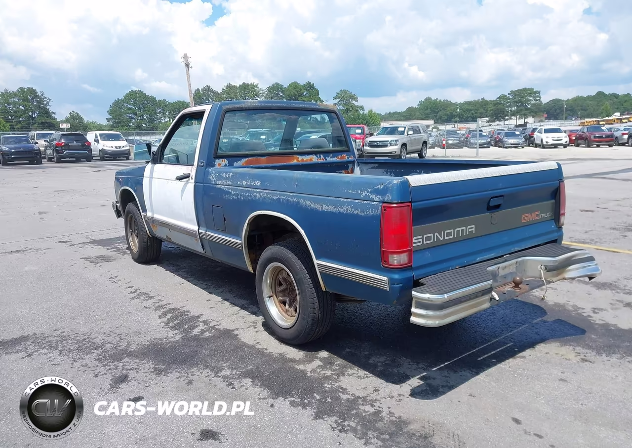 1992 GMC Sonoma VIN:1GTCS14R8N2517094 - 3