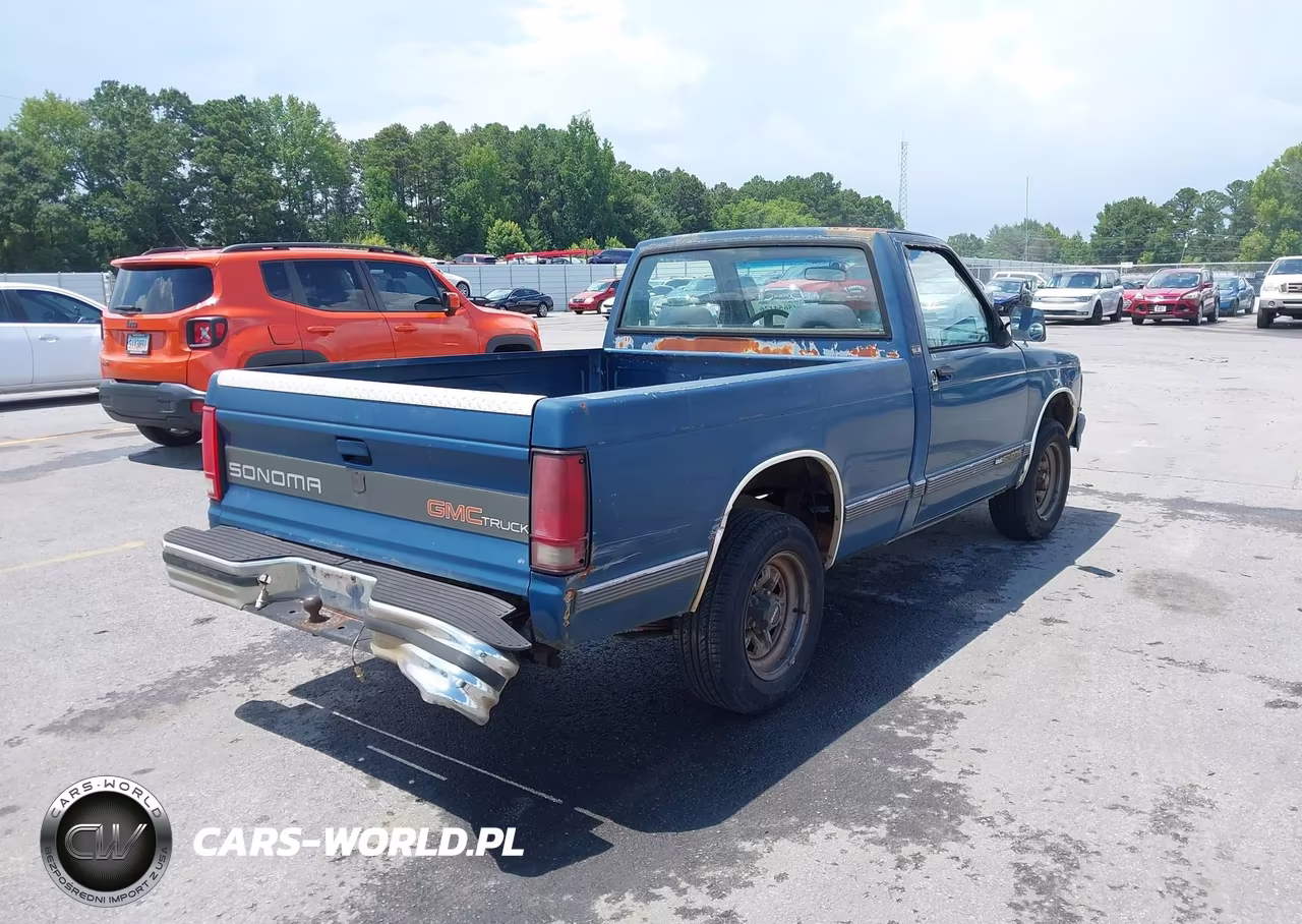 1992 GMC Sonoma VIN:1GTCS14R8N2517094 - 4