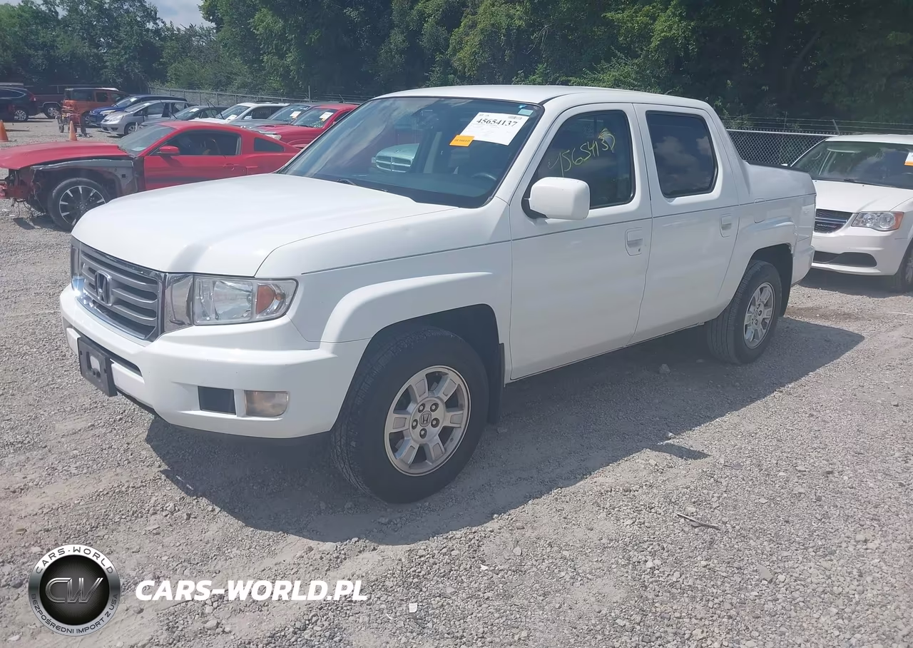 2013 Honda Ridgeline Rts VIN:5FPYK1F46DB001634 - 2