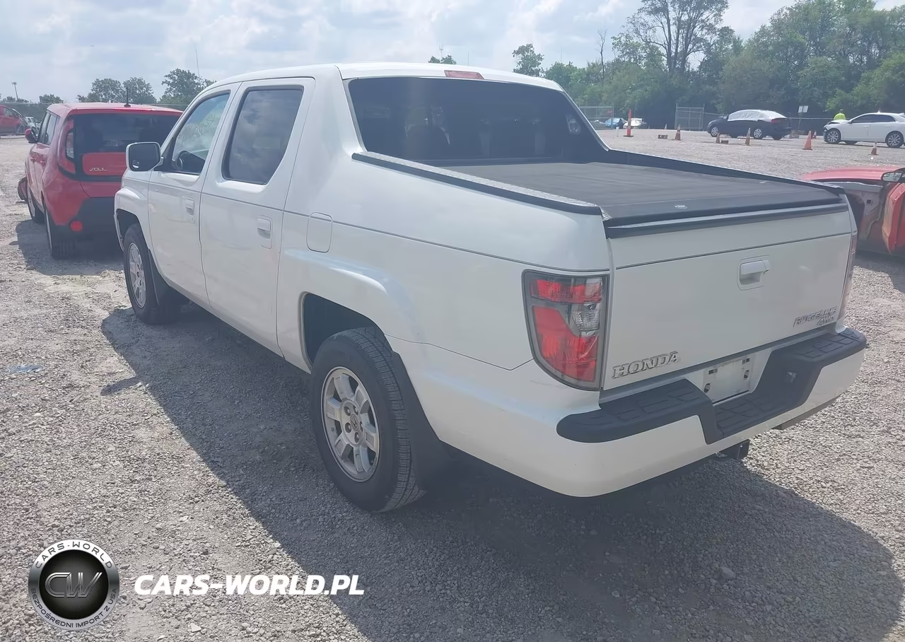 2013 Honda Ridgeline Rts VIN:5FPYK1F46DB001634 - 3