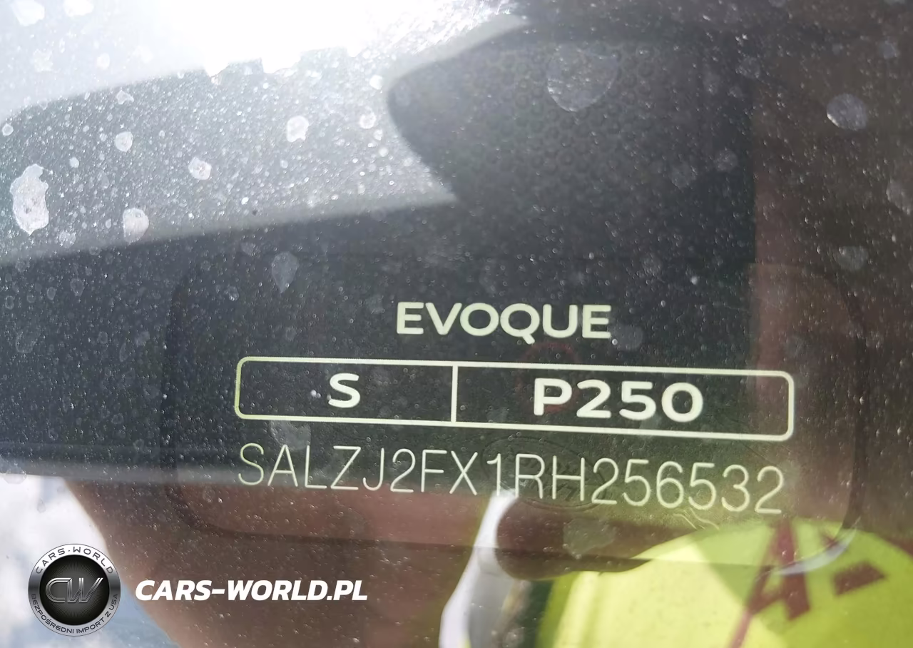 2024 Land Rover Range Rover Evoque Core S VIN:SALZJ2FX1RH256532 - 9