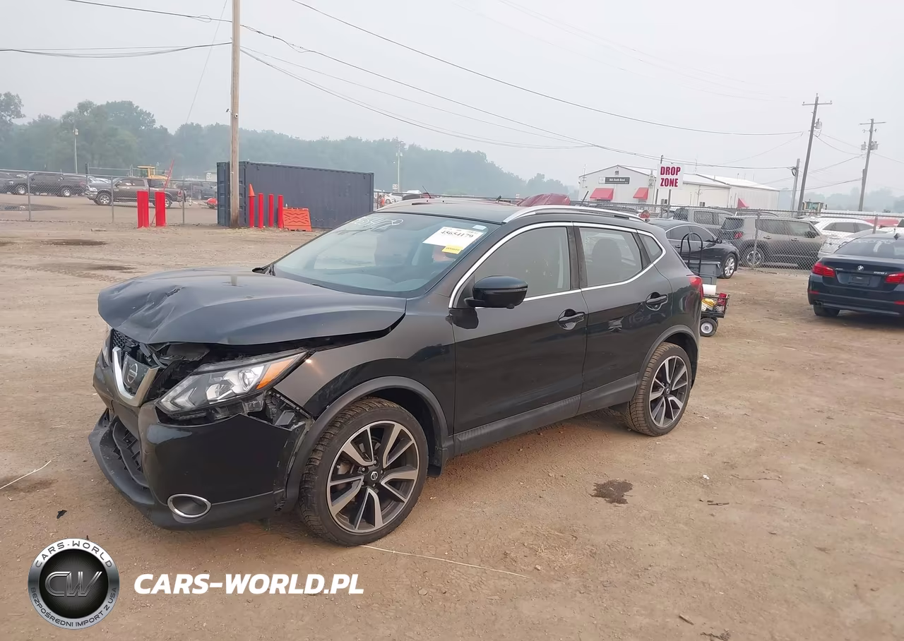 2018 Nissan Rogue Sport Sl VIN:JN1BJ1CR1JW206855 - 2