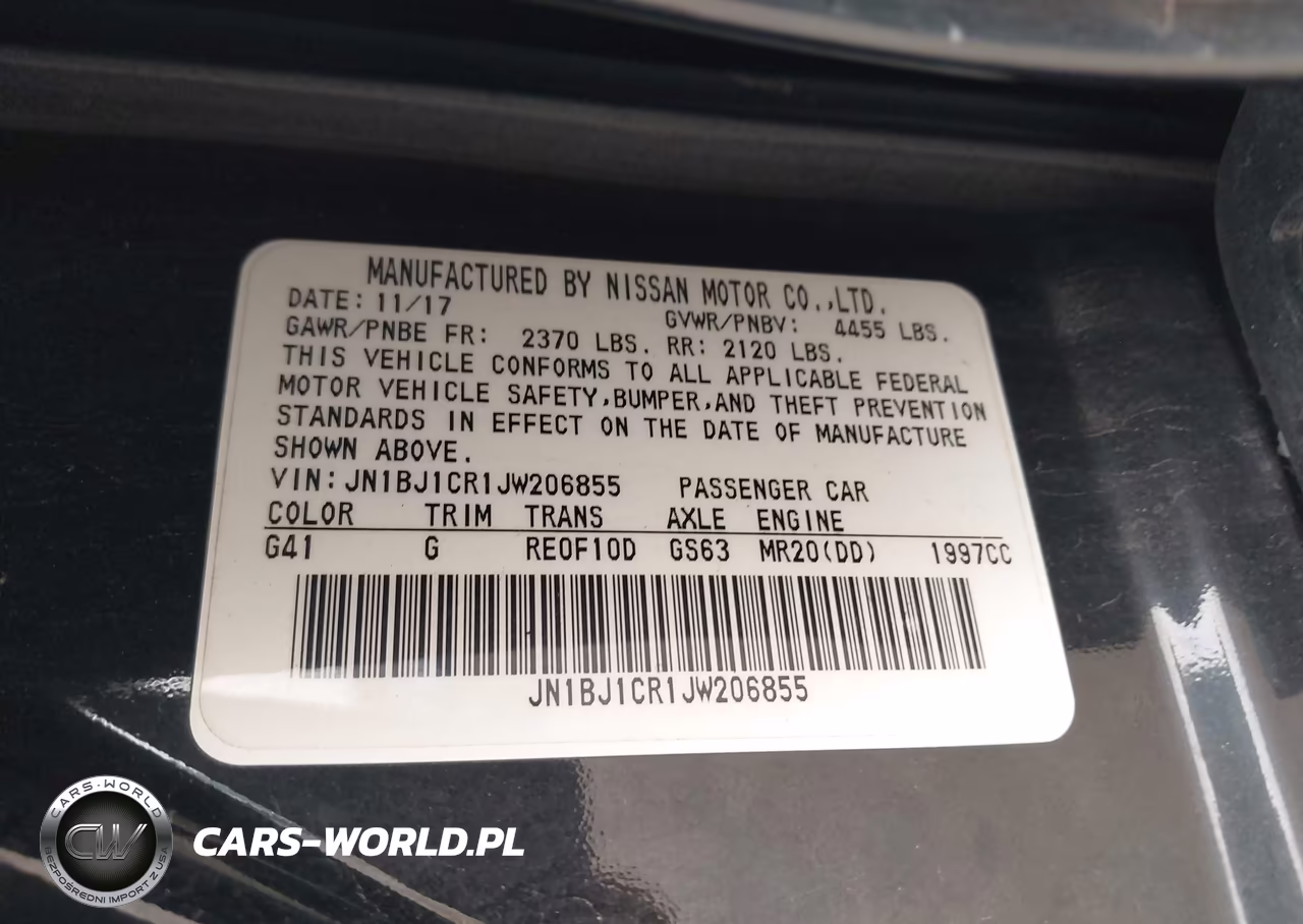2018 Nissan Rogue Sport Sl VIN:JN1BJ1CR1JW206855 - 9