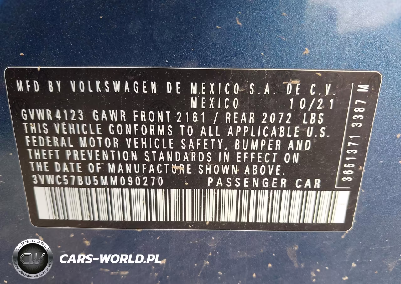2021 Volkswagen Jetta 1.4T R-Line-1.4T Se-S VIN:3VWC57BU5MM090270 - 9