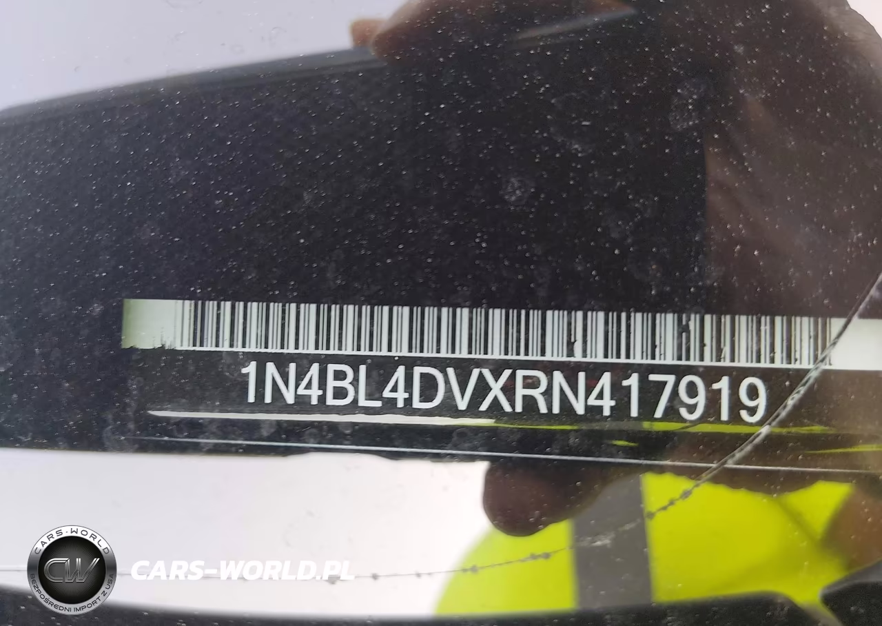 2024 Nissan Altima Sv Fwd VIN:1N4BL4DVXRN417919 - 9
